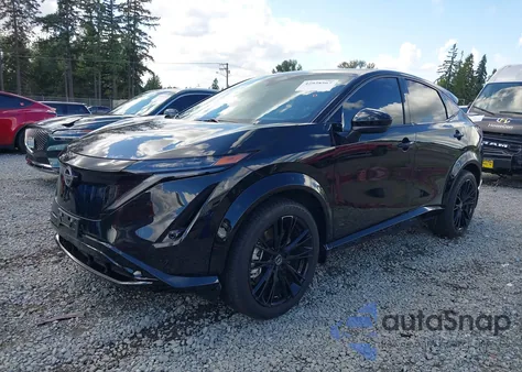 2023 Nissan Ariya Engage+ z USA, uszkodzony, nr VIN JN1DF0BB9PM709417